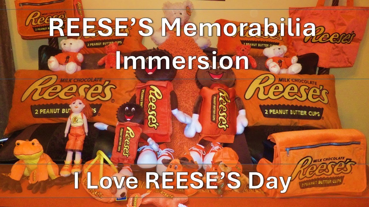 REESE'S Memorabilia Immersion #candy #reeses #chocolate #peanutbuttercups #memorabilia #collection