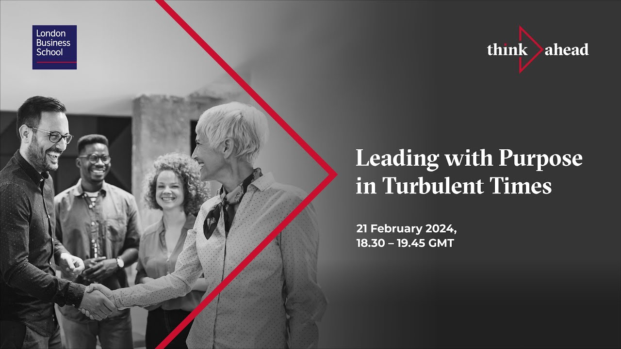 Leading with Purpose in Turbulent Times