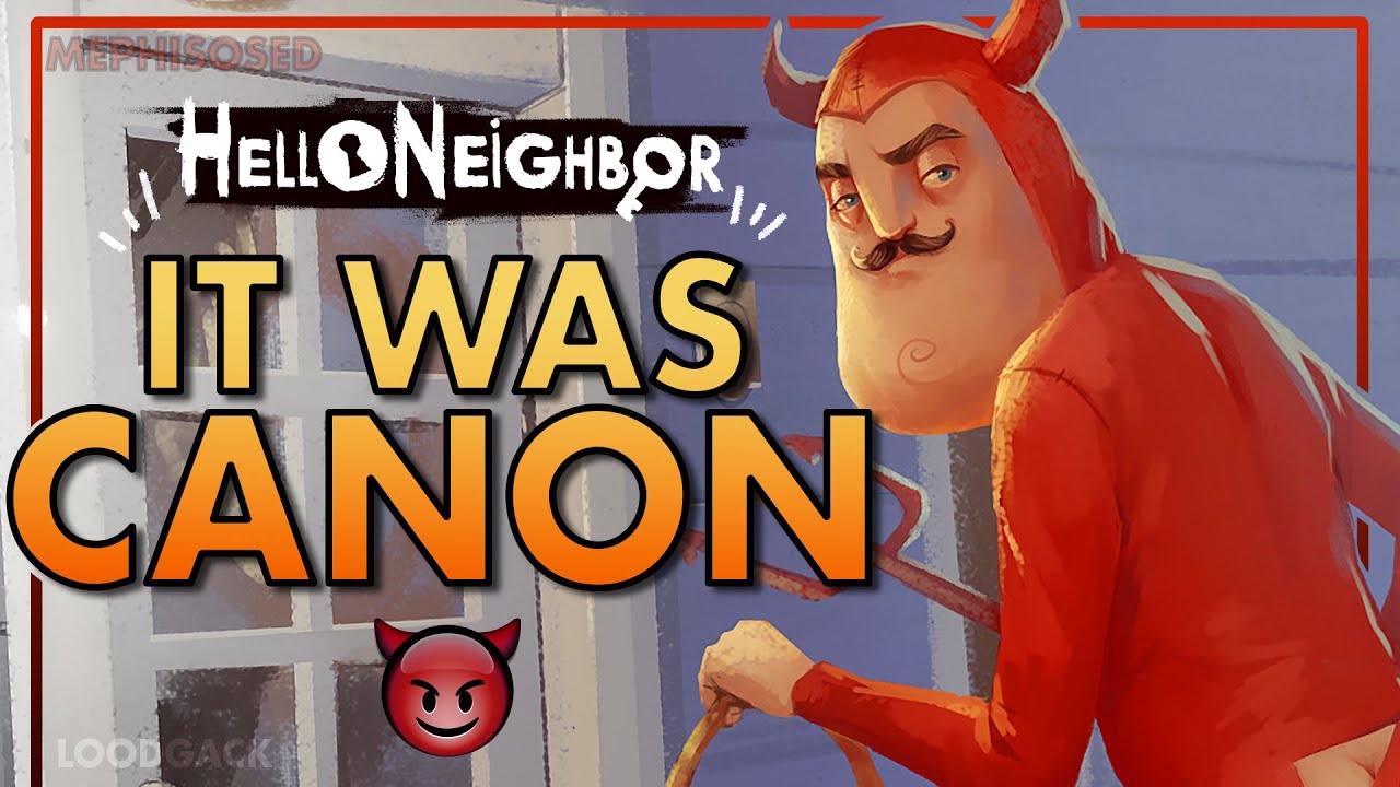 The Hello Neighbor storyline everyone forgot about (Faust Storyline)