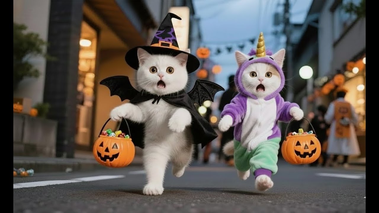 Ginger & MooMoo’s Cute Halloween Night – Spooky Fun Turns Sweet 🎃👻 | Fanmade Cartoon