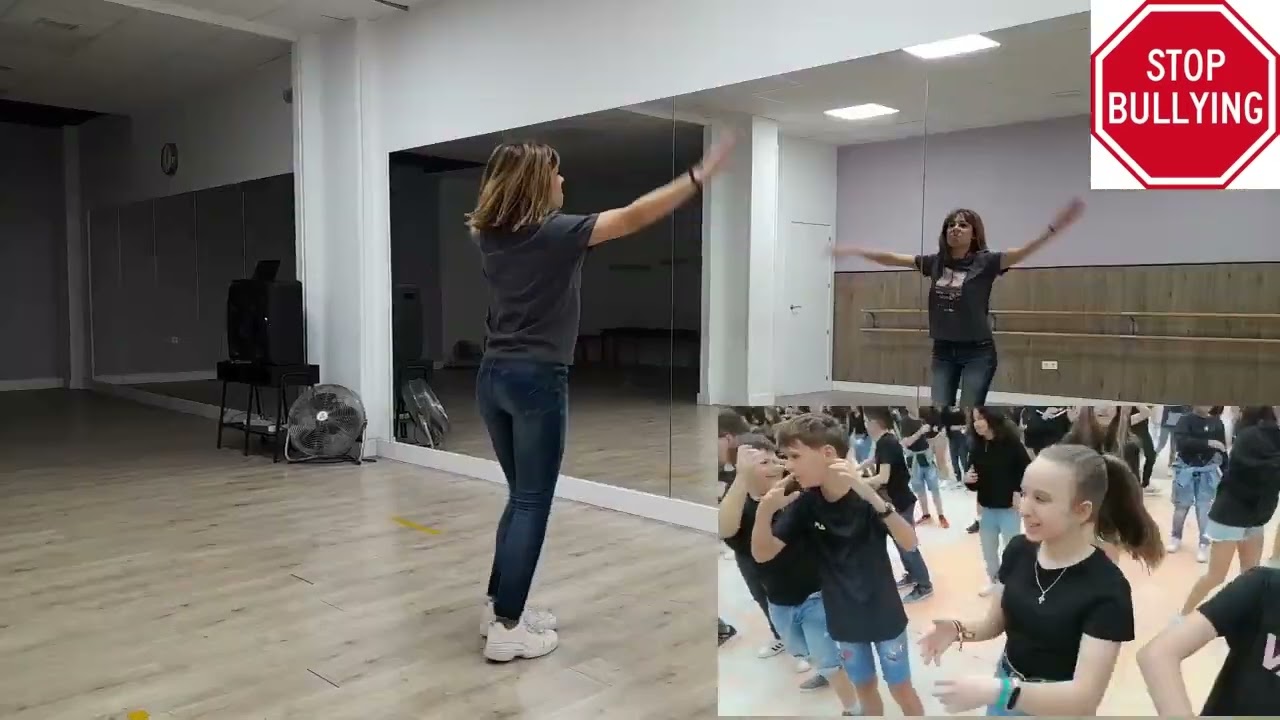 Tutorial Coreografía Reto Di no al acoso escolar (Versión Extendida)