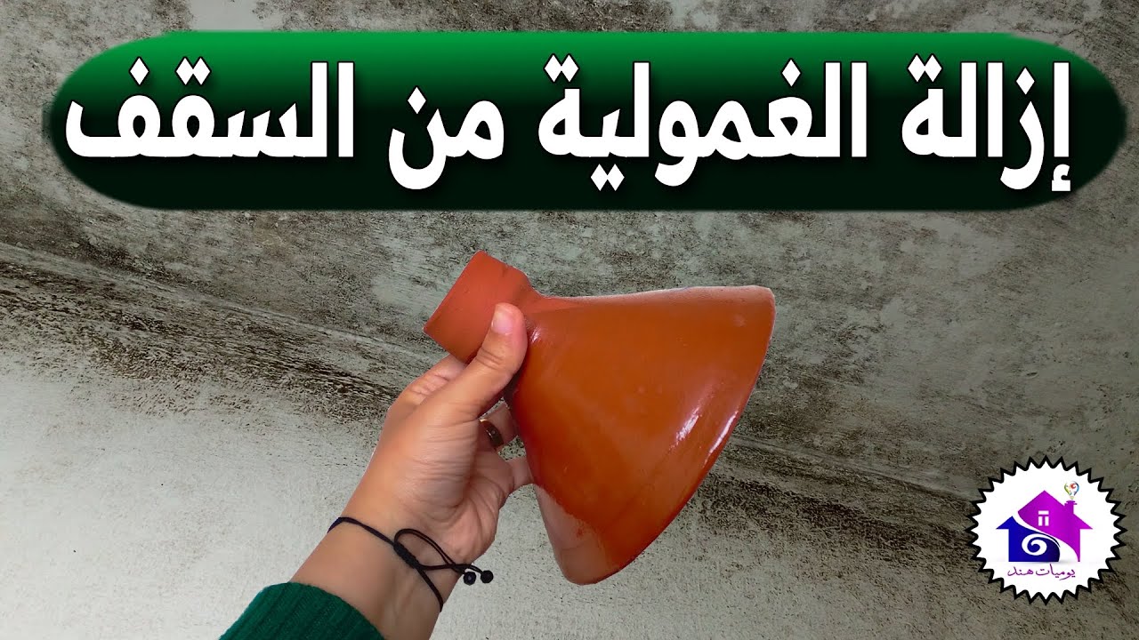 ازالة الغمولية من السقف 😱 تدابير منزلية تساعدك على ازالة عفن الجدران (بدون عناء)