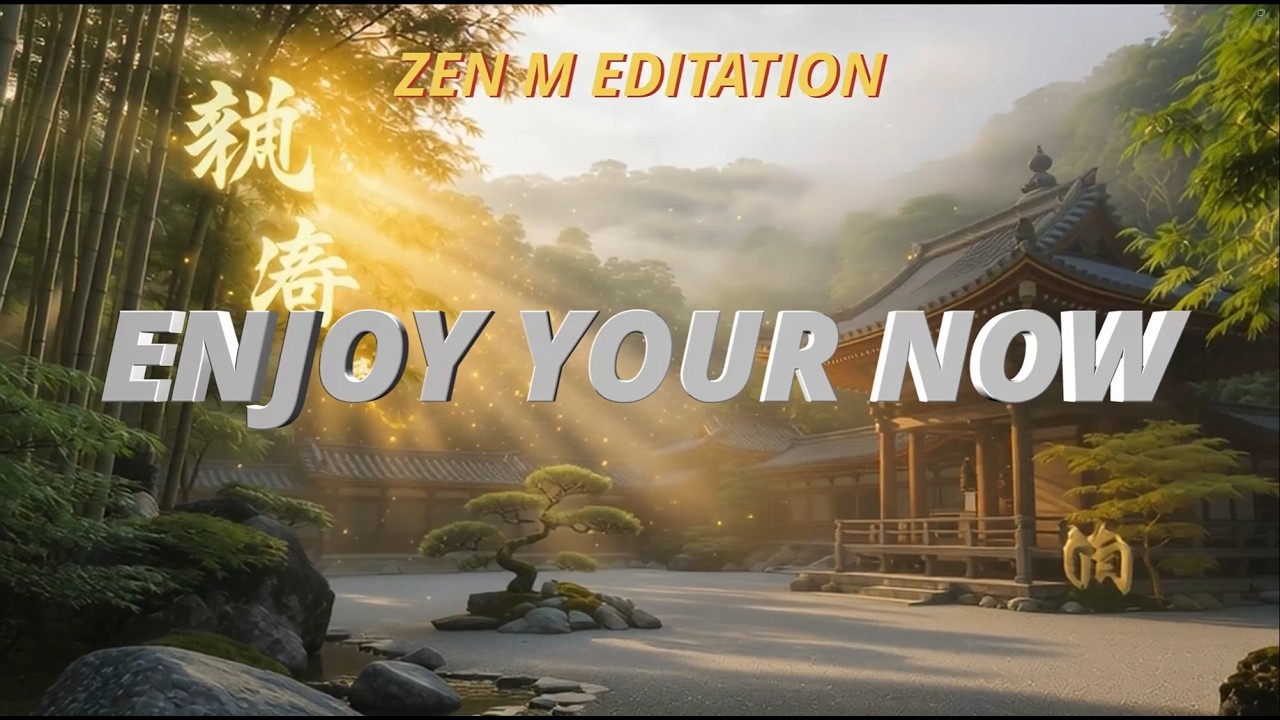 HERE AND NOW - IMA KOKO - INHALE EXHALE - ZEN JAPANEESE AMBIENT 17min MEDITATION TO CONNECT TO NOW!