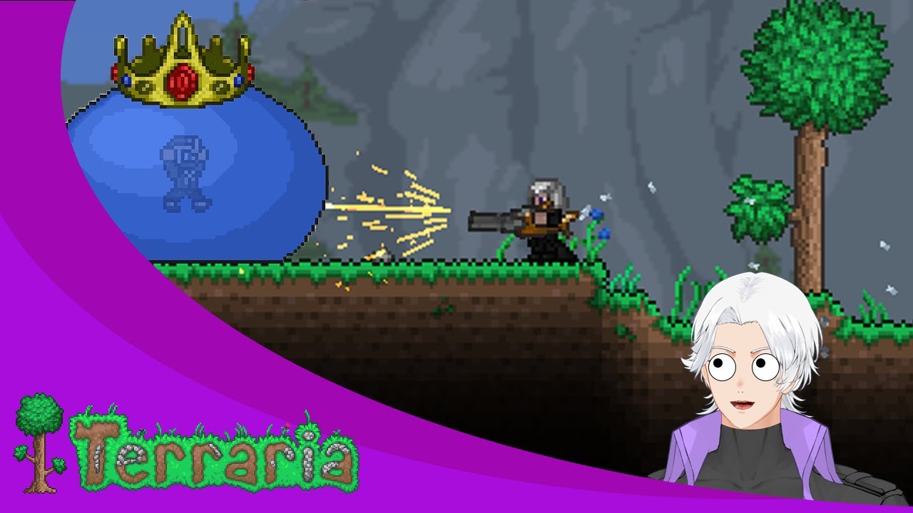 Playing Terraria with only upgradable guns