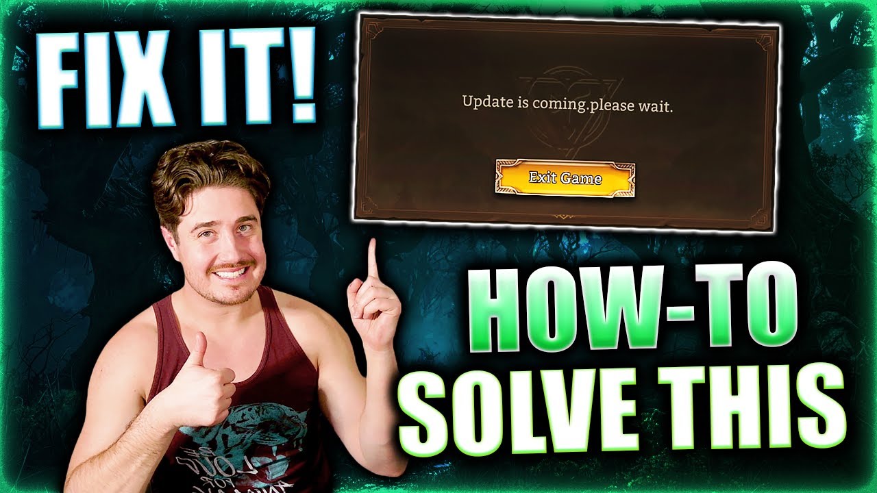 DO THIS NOW and Save Your Game! HOW-TO FIX THIS UPDATE ERROR ⁂ Watcher of Realms