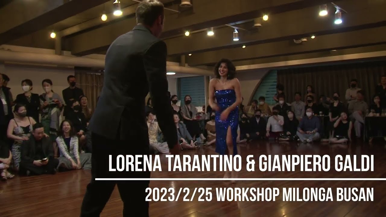 (3/5) Lorena Tarantino & Gianpiero Galdi - Nochero SoyㅣShow No.3 (Busan, Korea)