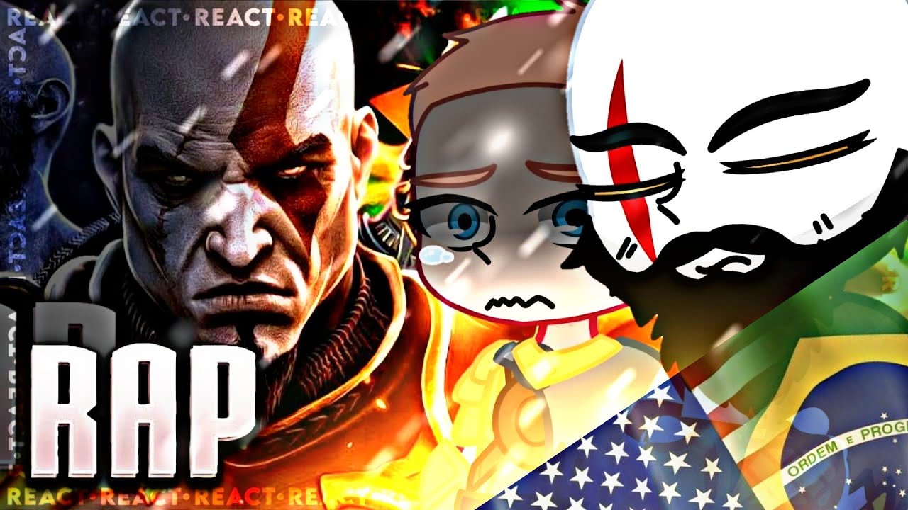 {GC 🇺🇸/🇧🇷} Família do Kratos reagindo: Rap do Kratos (God of War) PAPYRUS DA BATATA