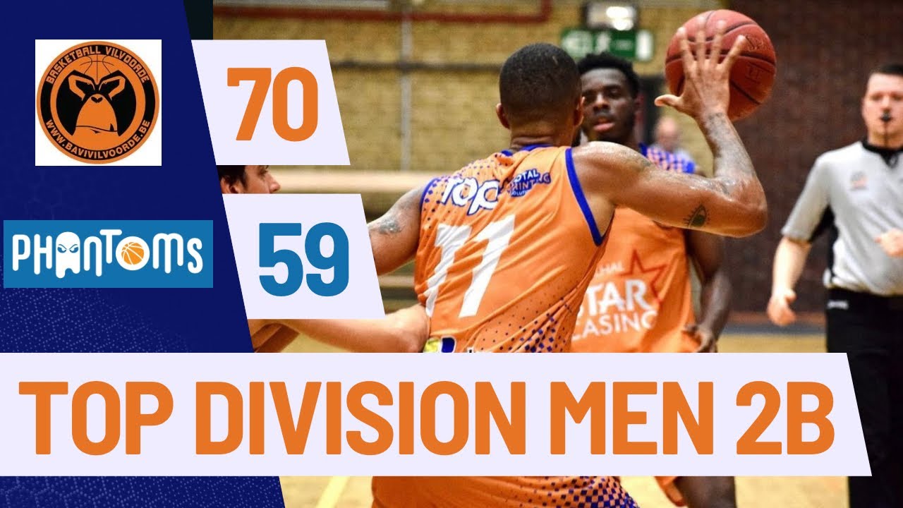TDM2: Bavi Vilvoorde vs Phantoms Basket Boom: 70-59