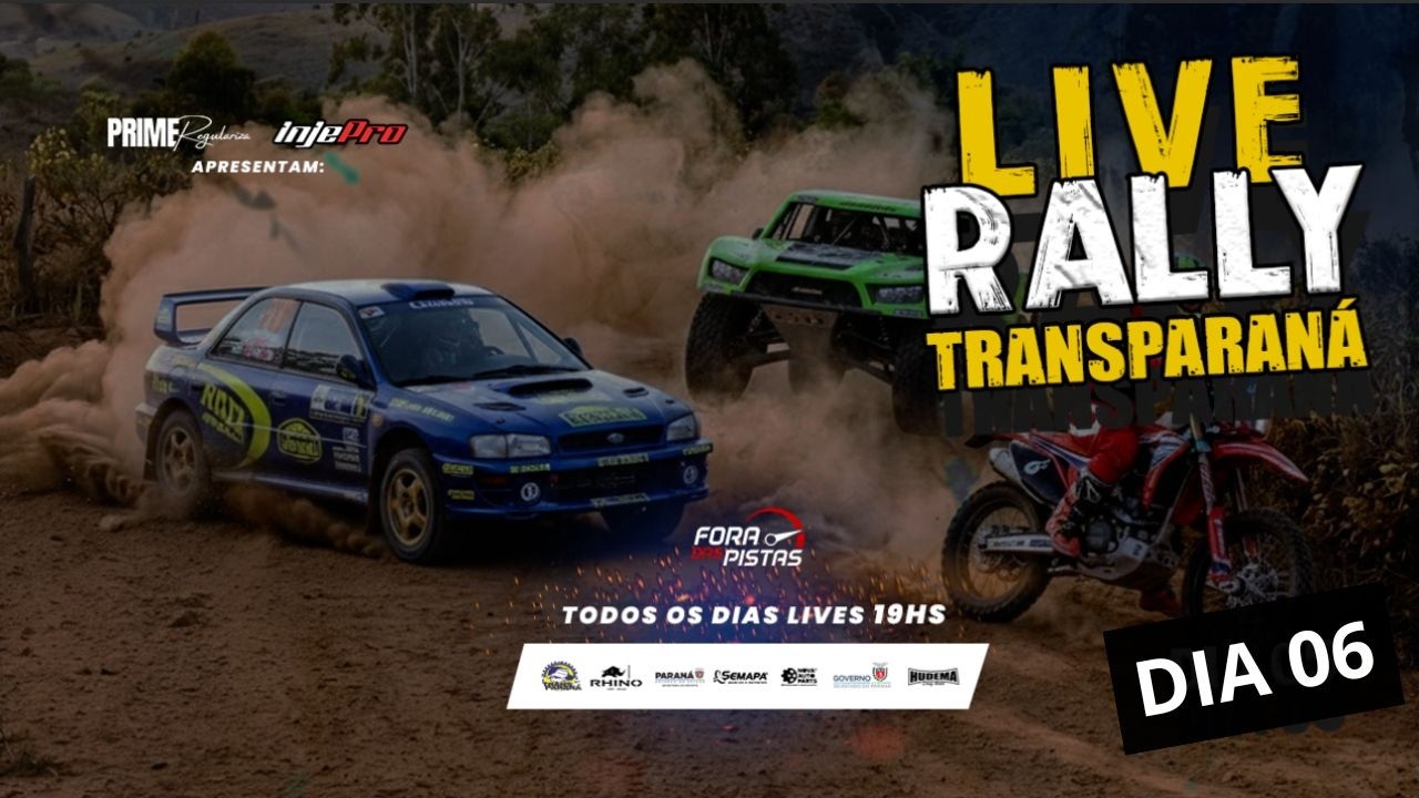Fora das Pistas - Rally TRANSPARAN&Aacute; - DIA 06 - COLOMBO/PR