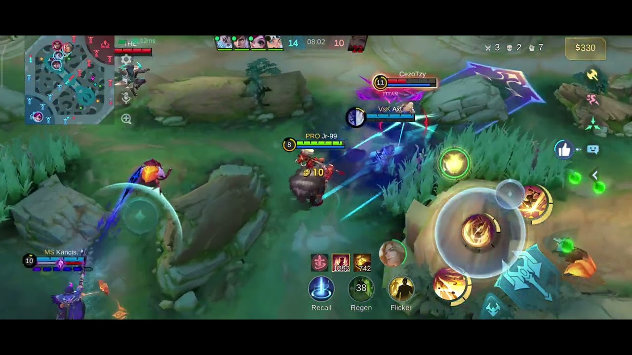 MLBB Tigreal #mobilelegends #mlbb #part8 #fungameplay #Jr-99