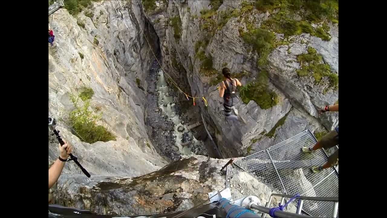Canyon Swing Gletscherschlucht Grindelwald :: 85m :: 120km/h