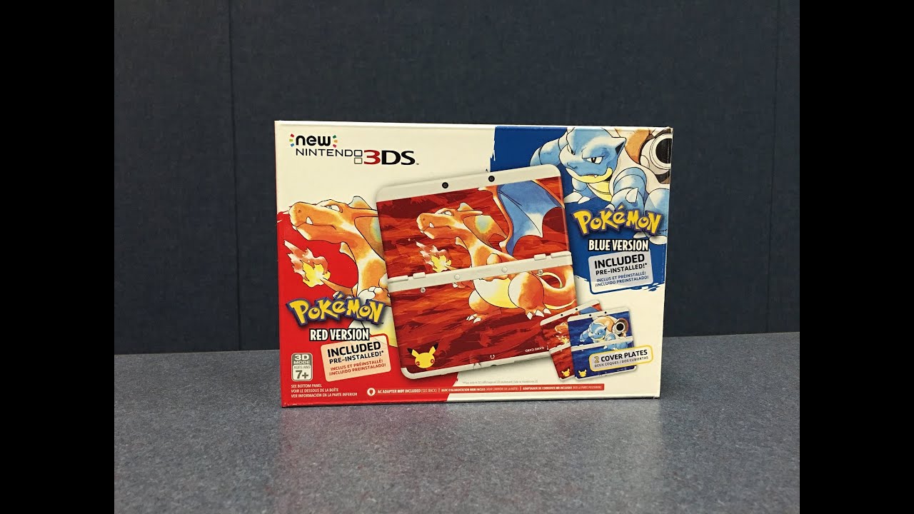 Unboxing - New Nintendo 3DS -  Pokemon 20th Anniversary Edition!