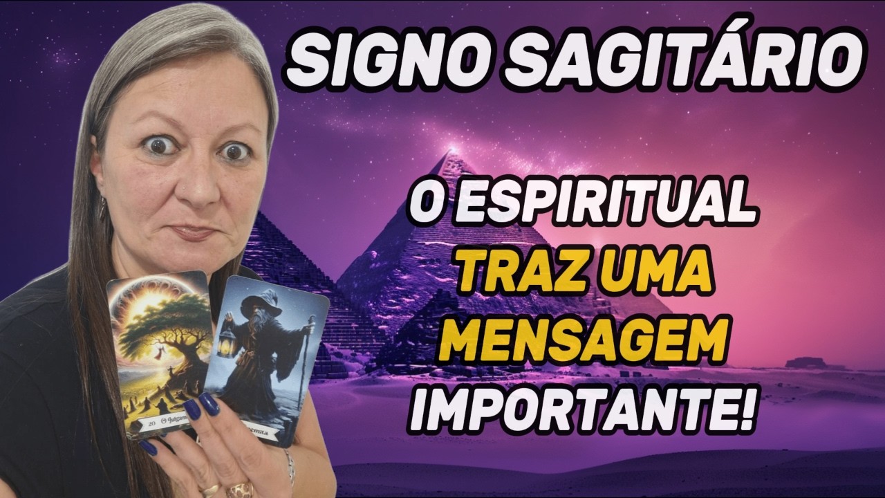♐ SAGITÁRIO – 🔮 LEITURA FORTE E ESPIRITUAL! GRANDES MUDANÇAS CHEGANDO! ✨