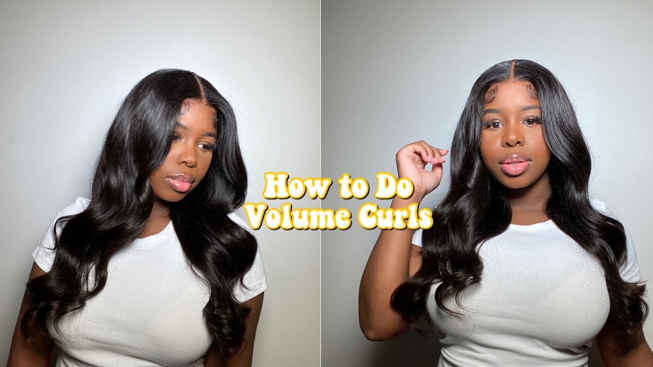 Frontal Melt +Volume Curl Tutorial on BodyWave Wig ft. Yolissa Hair