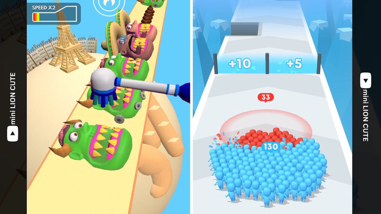 COUNT MASTER VS TEETH RUNNER | Game Play🎮 *super games*