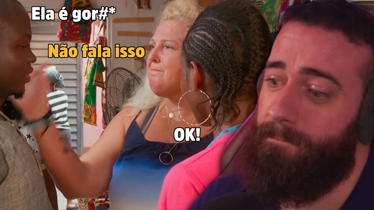 Americana conhece família de boy nigeriano 20 anos mais novo e discussão acontece
