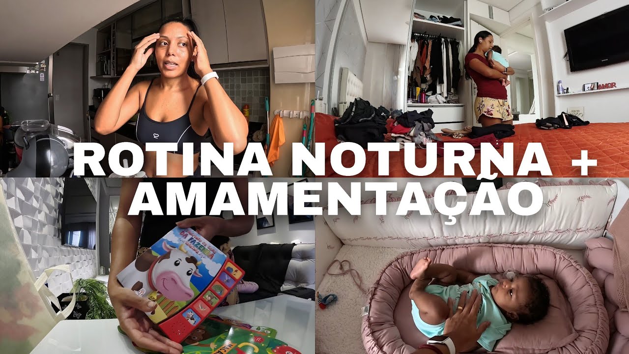 ROTINA NOTURNA DA BEBÊ DE 2 MESES, DESAFIO DE AMAMENTAR & DIA A DIA COMIGO
