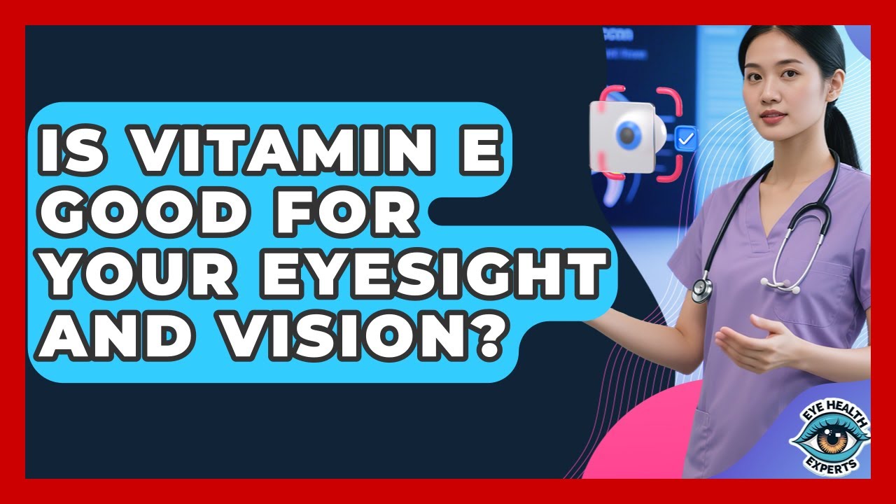 Is Vitamin E Good For Your Eyesight And Vision? - Eye Health Experts