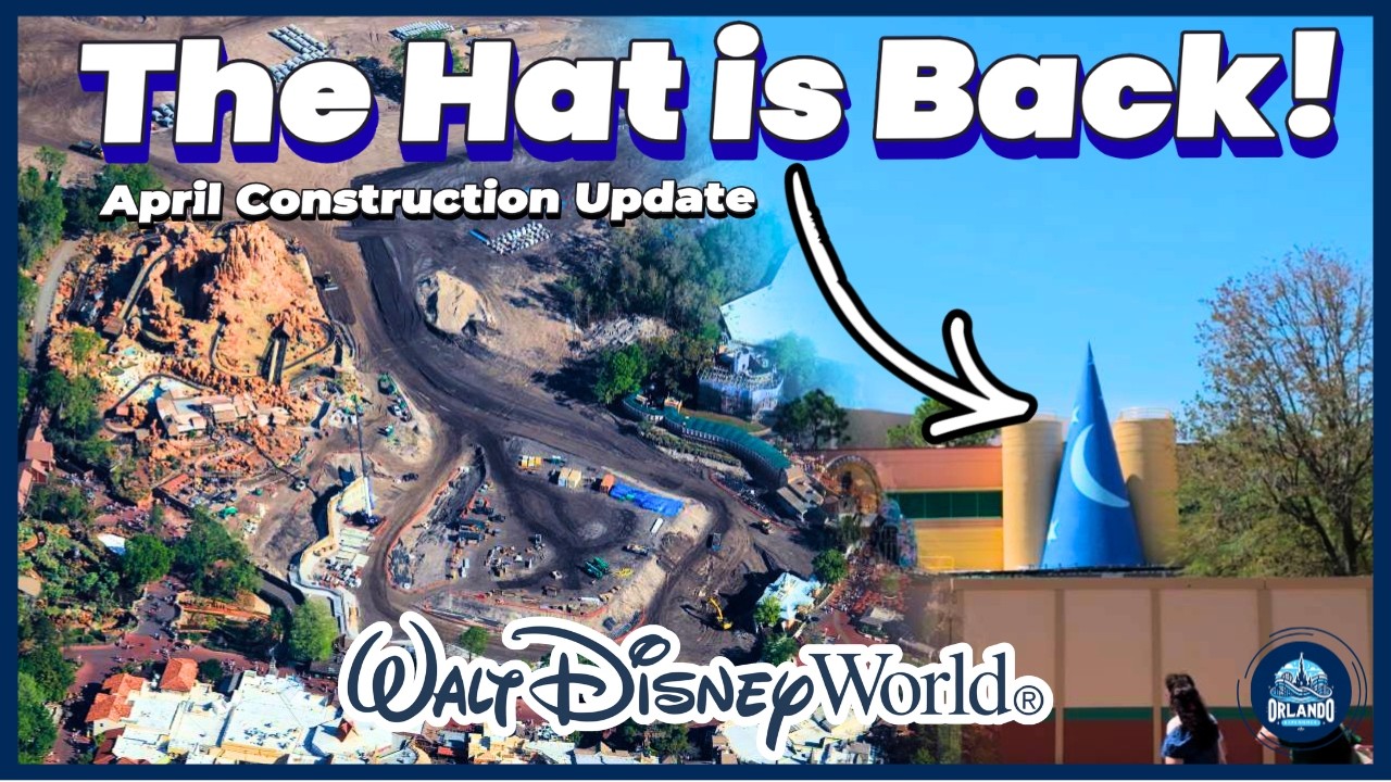 Обновленная информация о ходе строительства Walt Disney World в апреле 2026 года! (Дата открытия!)