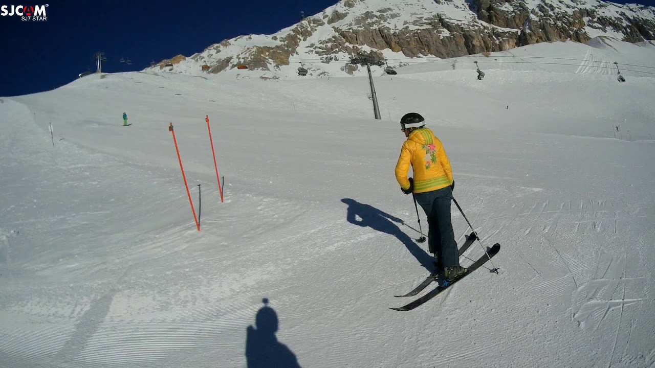 Zugspitze - Zugspitzeplatz - 10/01/2020 - Piste 2a & 8 Wetterwandeck - SJCAM 2160