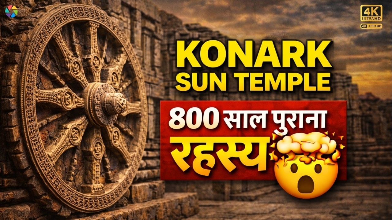 Konark Sun Temple History in Hindi | Mystery of Konark Sun Temple #konarksuntemple #konark