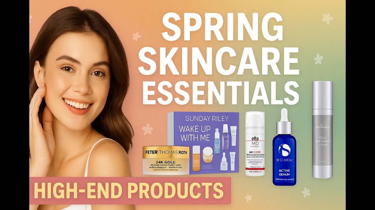 Spring Skincare Essentials | Best High-End Products to Refresh Your Routine