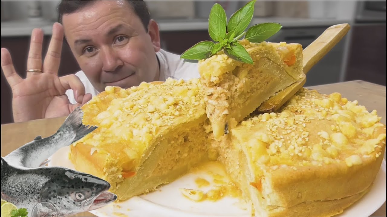 ПИРОГ С РЫБНЫМ ФАРШЕМ - ДОСТУПНАЯ ВКУСНОТА