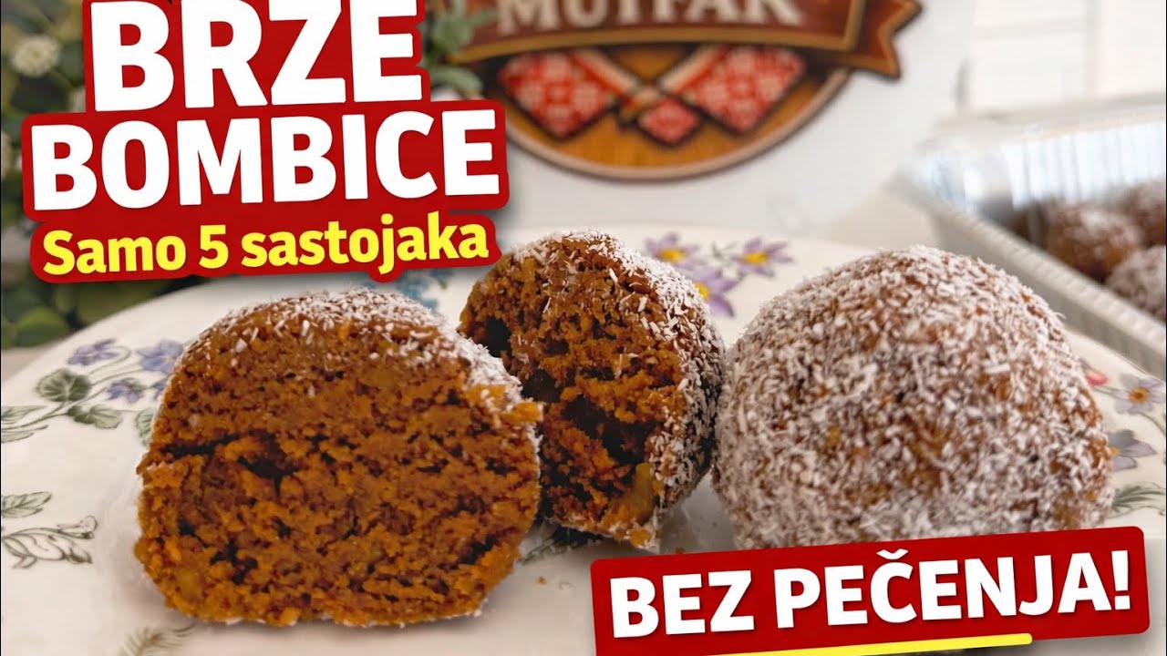 Nutela BOMBICE od samo 5 sastojka – gotove za 10 minuta! (Bez pečenja)