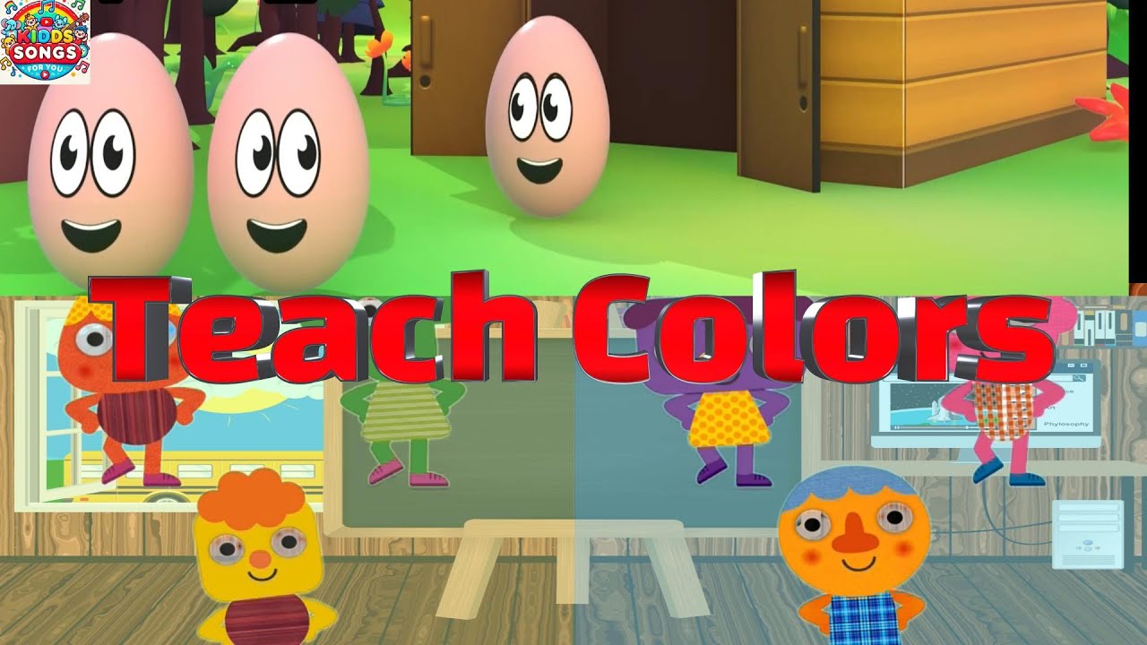Teach colors - Color Time! |  Super Simple Kids Songs for You