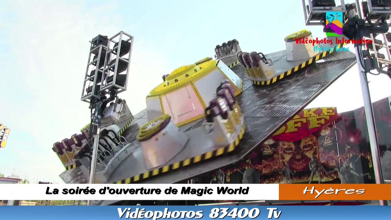 La soirée d'ouverture de Magic World 2019 à Hyères