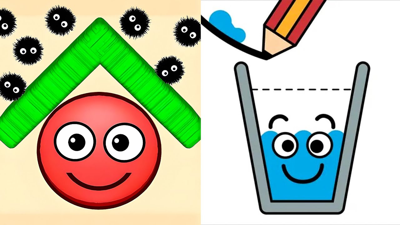 Hide Ball vs Happy Glass - All Levels SpeedRun Gameplay Android iOS Ep 1