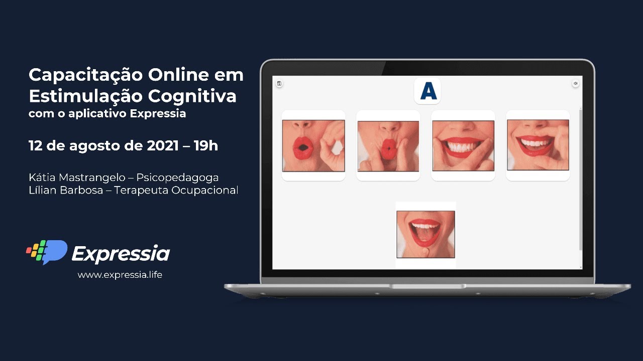 Capacitação Online em Estimulação Cognitiva com o aplicativo Expressia