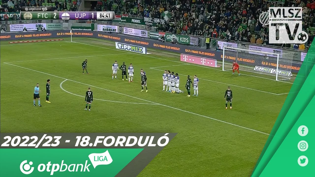 Mmaee Ryan gólja a Ferencvárosi TC – Újpest FC mérkőzésen