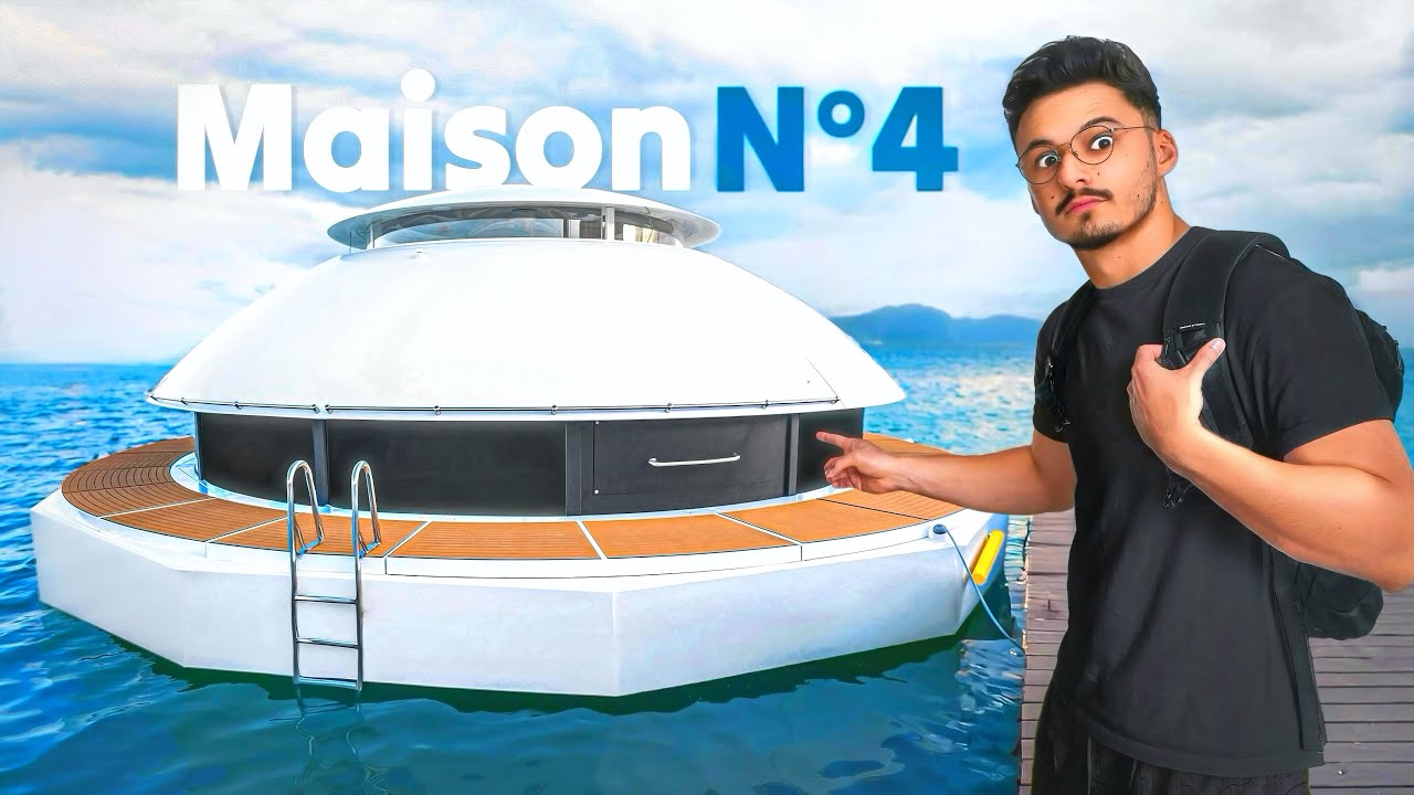 JE VISITE DES MAISONS HORS DU COMMUN #2 (avec une Capsule Flottante)