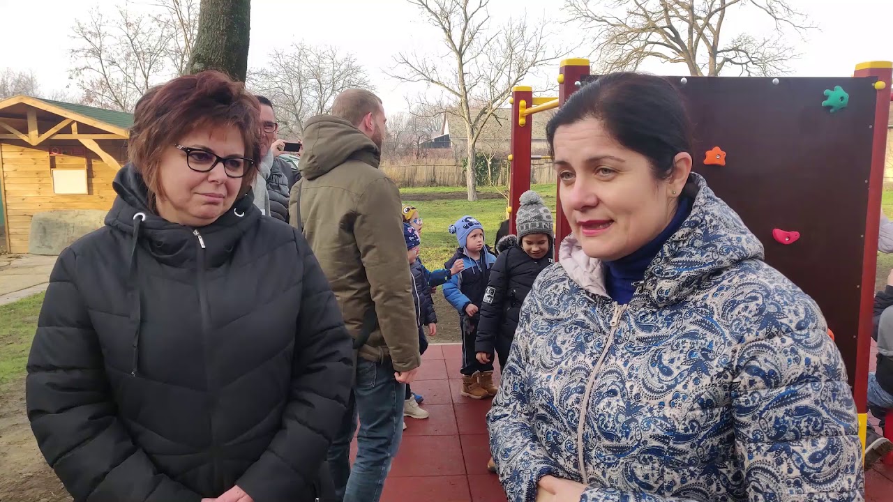 A Kozmutza Flóra játszóterének átadása