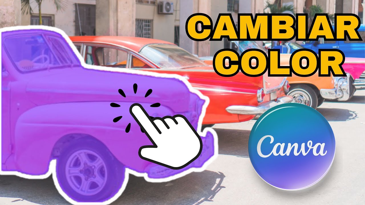 Cómo CAMBIAR el COLOR de un OBJETO en una FOTOGRAFíA en CANVA 🎨✨ @DomingoenlaRed