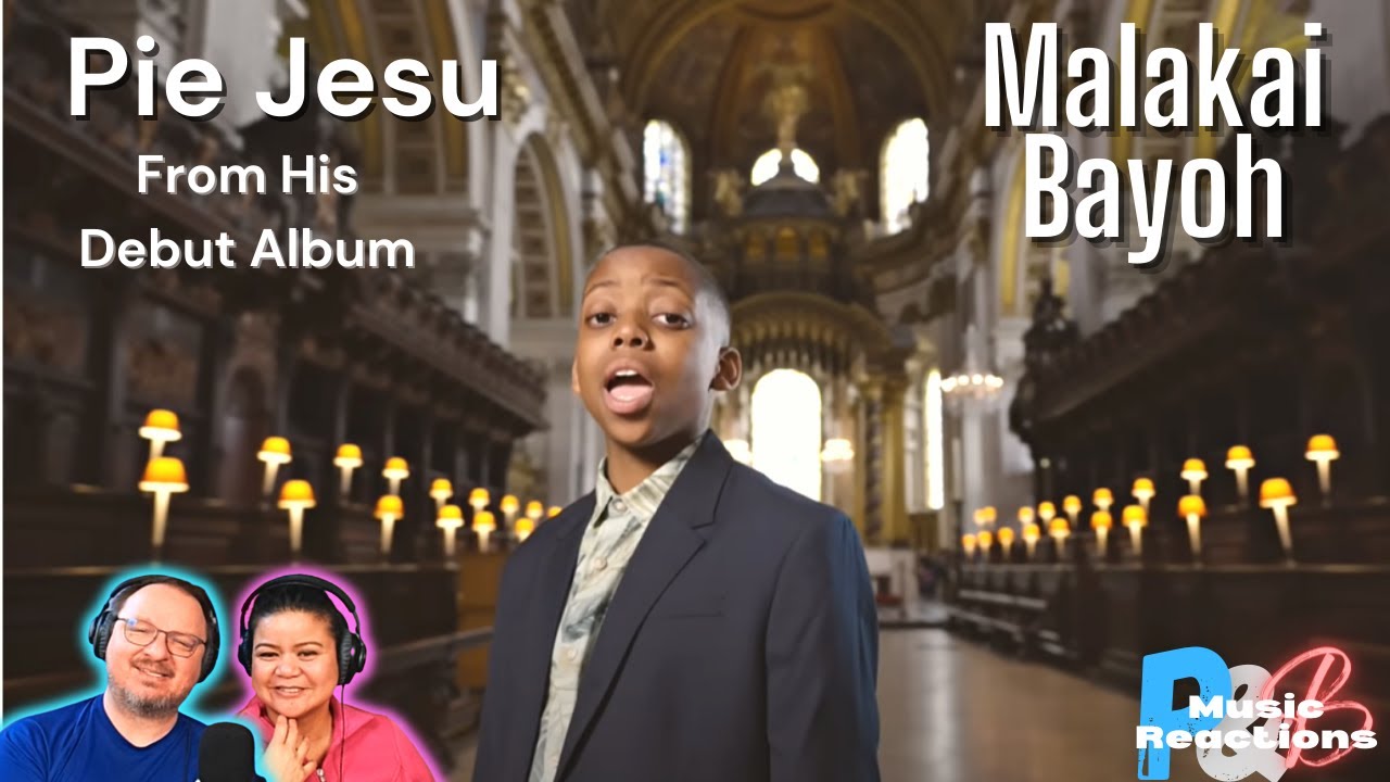 Malakai Bayoh | «Pie Jesu» из официального музыкального клипа его дебютного альбома | Реакция пары!