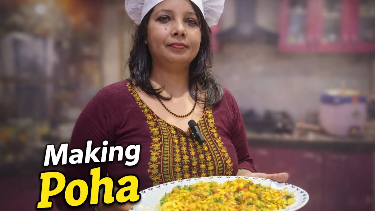 Poha Recipe | Hotel style | Healthy breakfast| Nitu lifestyle|