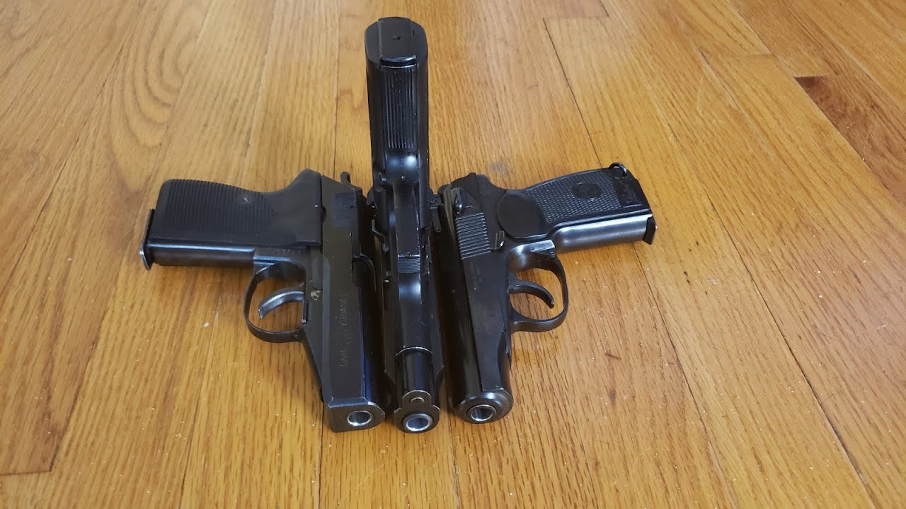 MAKAROV PM51 vs.P-83 WANAD vs.BERETTA 85F / WSCH&Oacute;D contra ZACH&Ograve;D/