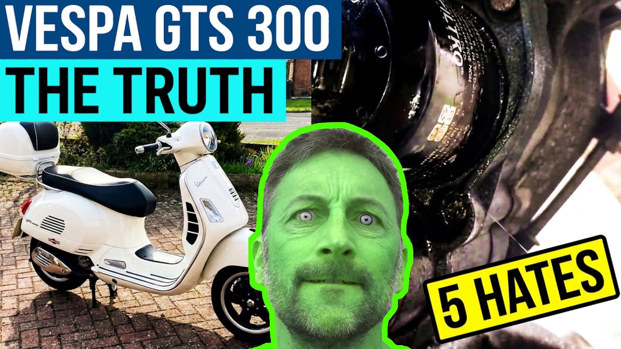5 вещей, которые я ненавижу в своем Vespa GTS 300