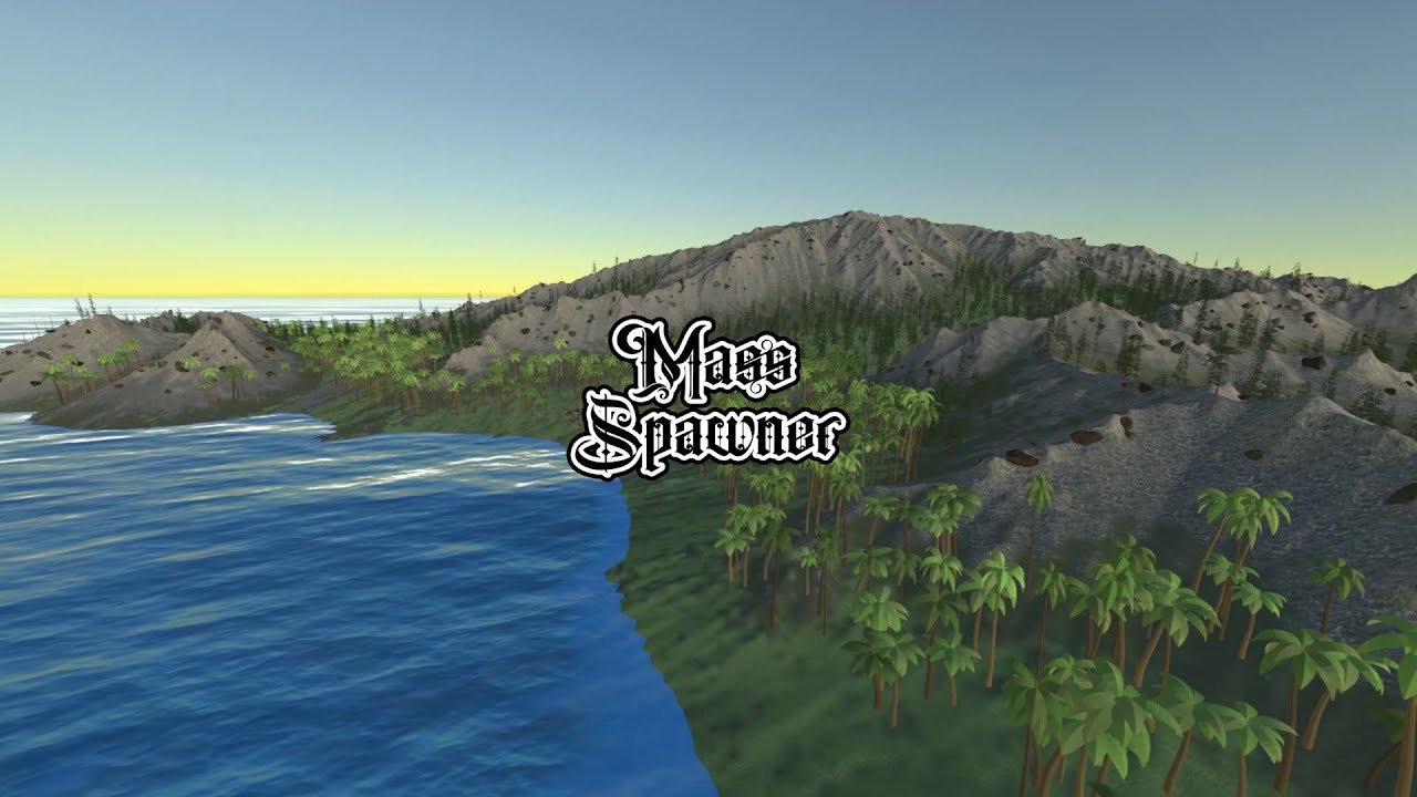 Mass Spawner | Feature Hightlight | Procedural Trees and Rocks in just 15 minutes