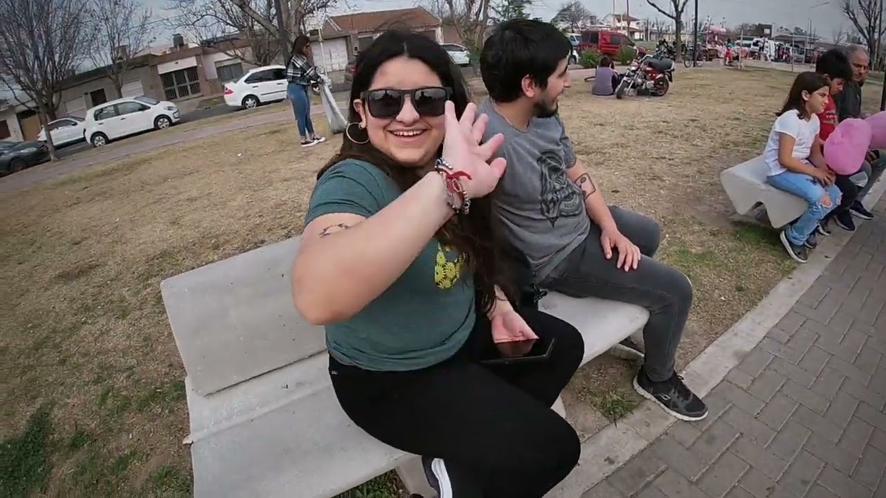 paseo por el parque BELGRANO PERGAMINO