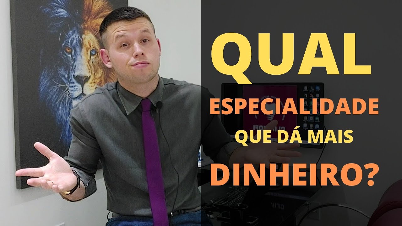ODONTOLOGIA - FAÇA A ESCOLHA CERTA | QUAL ESPECIALIDADE QUE DÁ MAIS DINHEIRO?