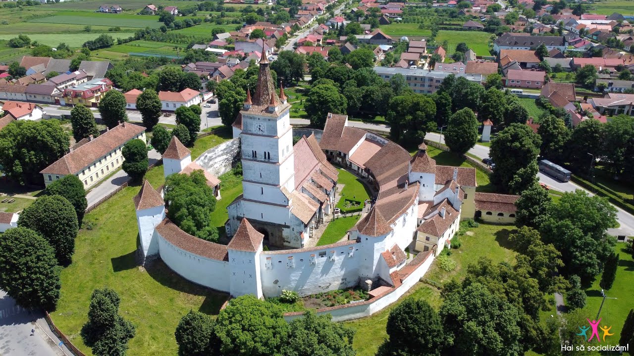 Biserica Fortificata Harman - Drona 4K