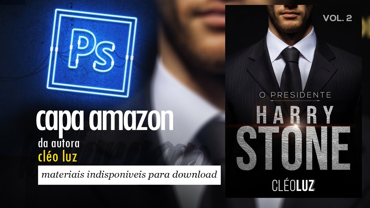 CAPA PARA AMAZON E WATTPAD - HARRY STONE