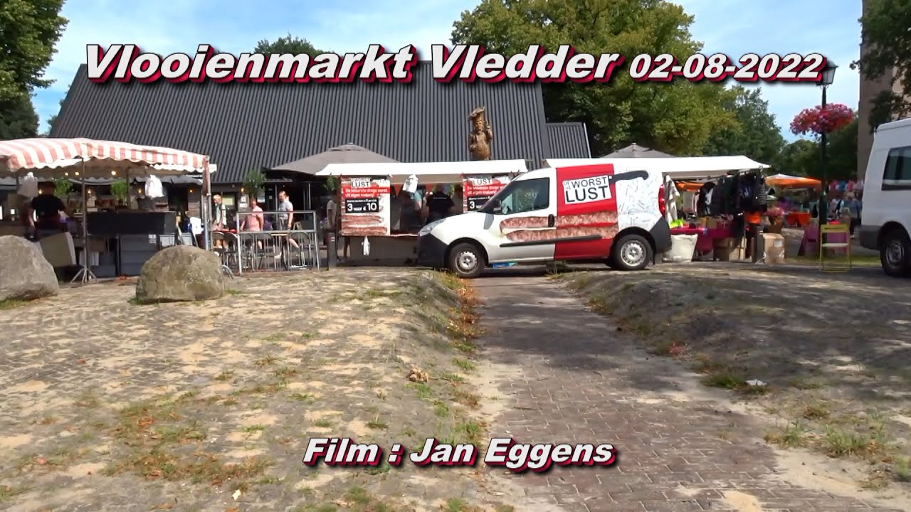 Vlooienmarkt in Vledder 02 08 2022