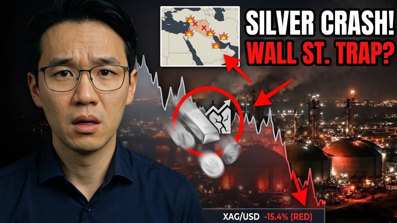 Why Silver PLUNGED During Middle East Chaos: The Inflation Trap Wall Street Knew Was Coming