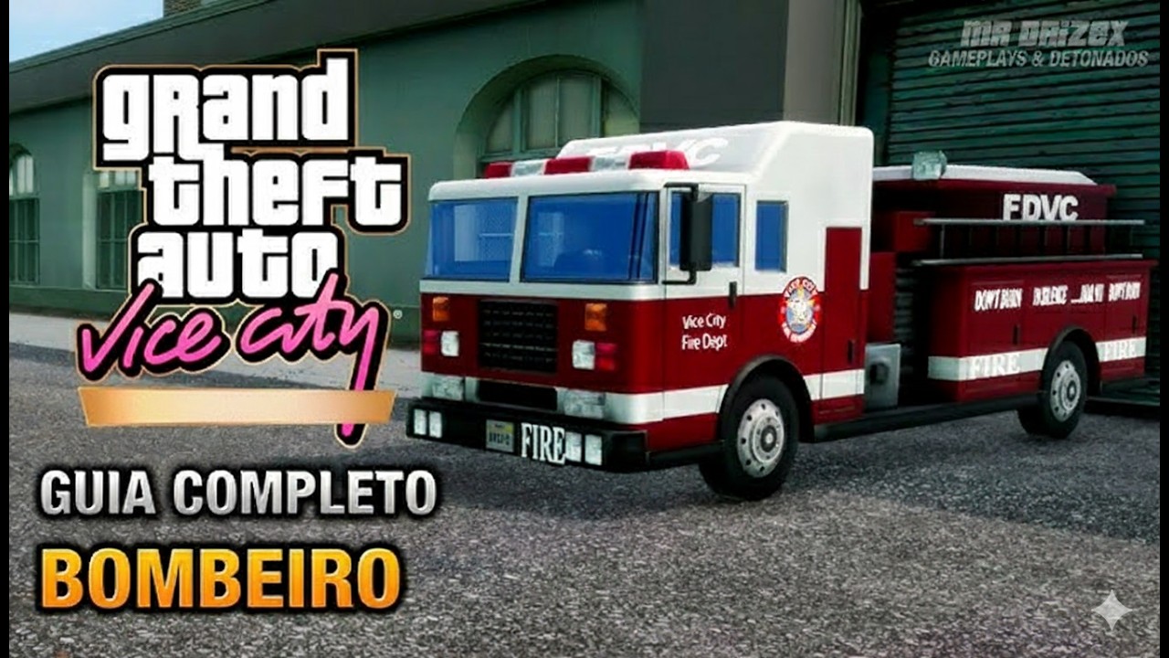 Finalizamos missão bombeiro em vice city