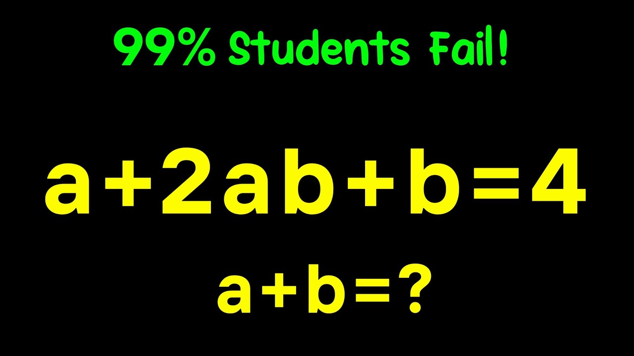 Germany | A Nice Math Olympiad Algebra Problem