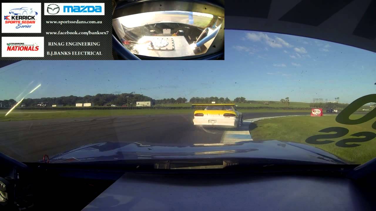 Rx7 Sports Sedan Race Car, 700HP 20b Turbo Rotary @ Phillip Island 2013, Race 3